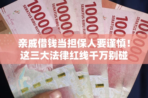 北京亲戚借钱当担保人要谨慎！这三大法律红线千万别碰