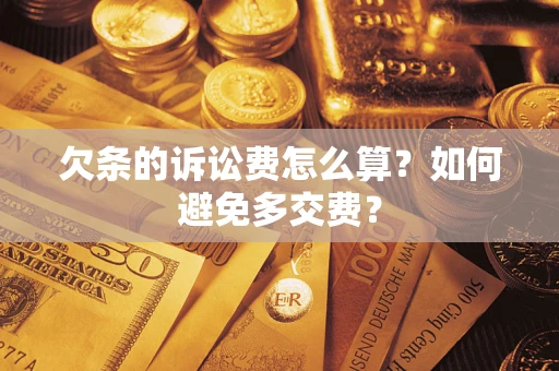 北京欠条的诉讼费怎么算？如何避免多交费？