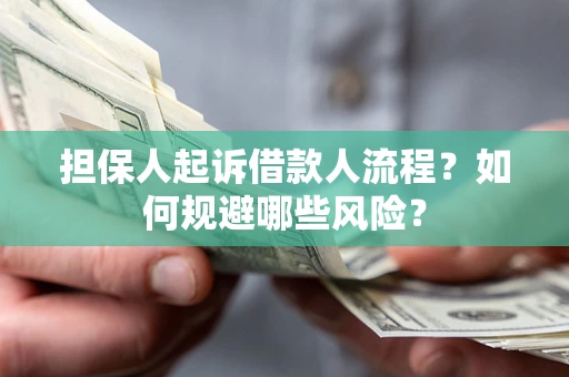 北京担保人起诉借款人流程？如何规避哪些风险？