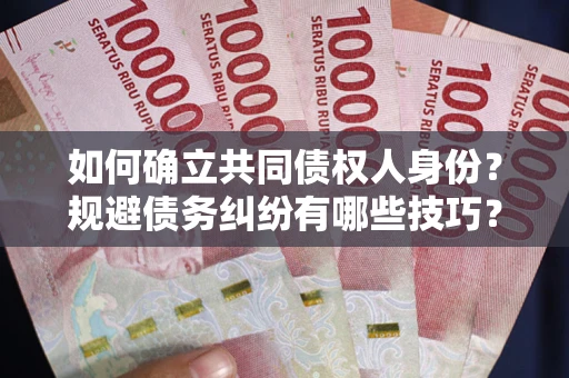 北京如何确立共同债权人身份？规避债务纠纷有哪些技巧？