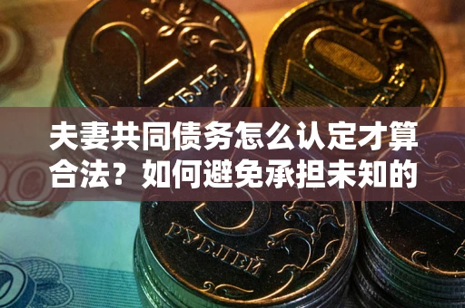 北京夫妻共同债务怎么认定才算合法？如何避免承担未知的债务风险？