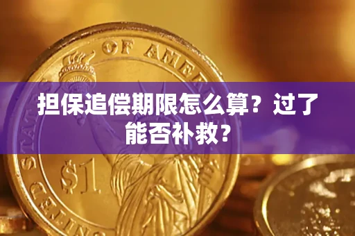 北京担保追偿期限怎么算？过了能否补救？